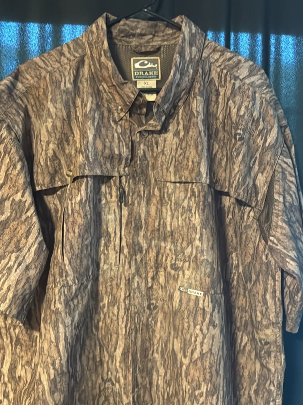 Drake Men’s Brown Realtree-Style Raincoat